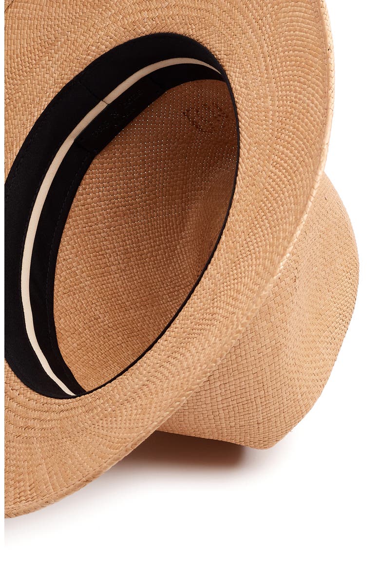 Straw Panama Hat, Alternate, color, TAUPE