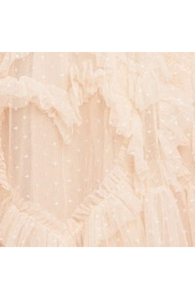 Needle & Thread Amorette V-neck Gown, Alternate, color, Cream