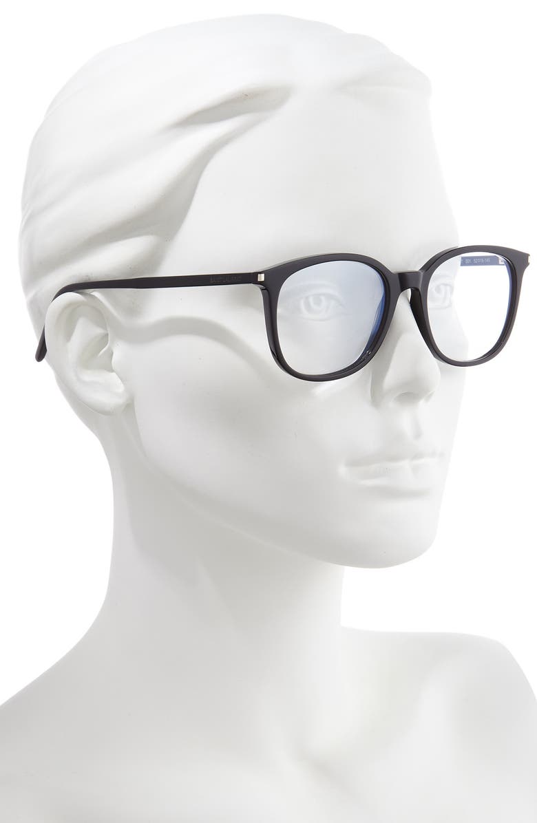 Saint Laurent 52mm Optical Glasses, Alternate, color, 