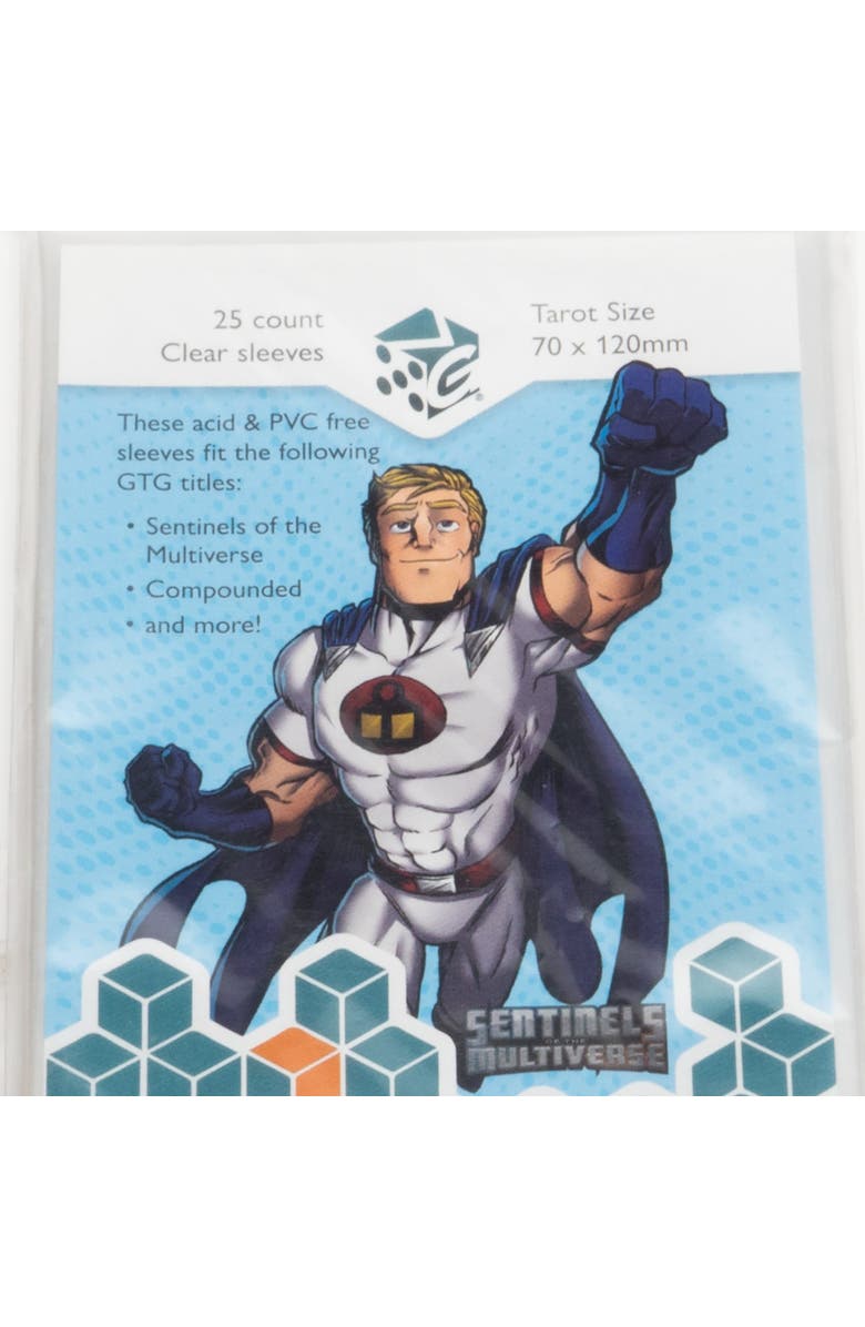 Greater Than Games Tarot Size Card Sleeves, Alternate, color, Multicolored
