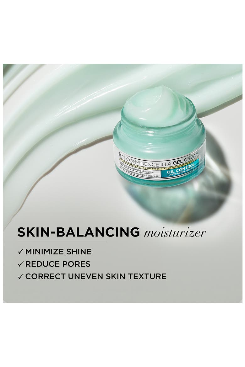 Confidence in a Gel Cream Ultra-Light Skin-Balancing Moisturizer, Alternate, color, NO COLOR