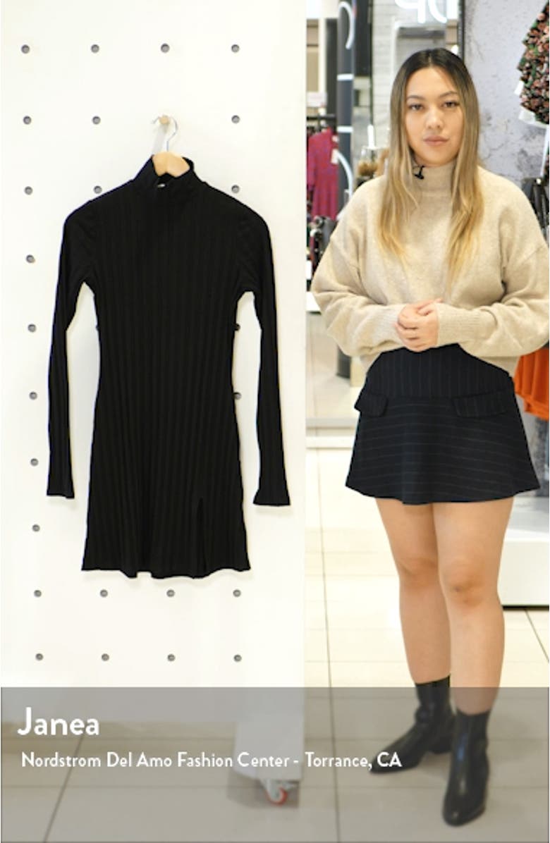 Libra Long Sleeve Minidress, sales video thumbnail