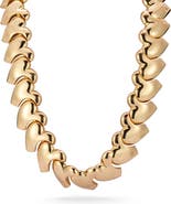 CHLOE AND MADISON Heart Collar Necklace