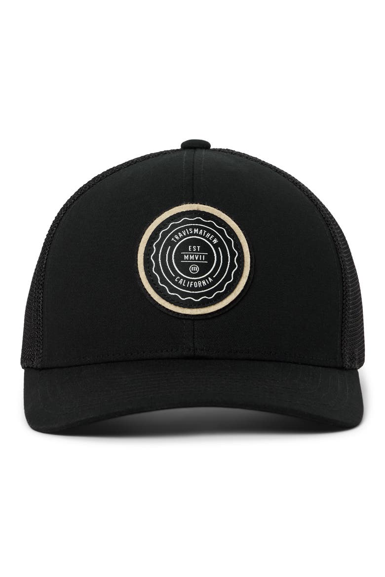 The Patch Trucker Hat, Alternate, color, BLACK/ TAN