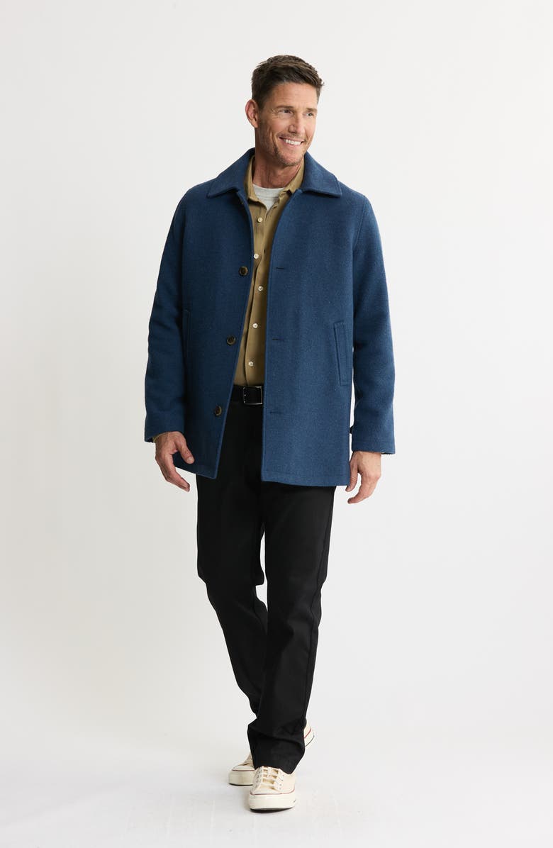 JACHS Herringbone Coat, Alternate, color, Blue