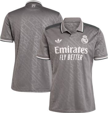 adidas Real Madrid 24-25 3rdユニ adidas Originals Real Madrid Third Shirt - Charcoal - Mens