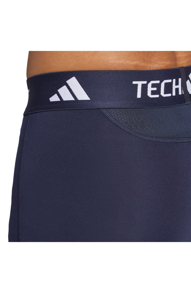 adidas Techfit Short Train Leggings, Alternate, color, Ink