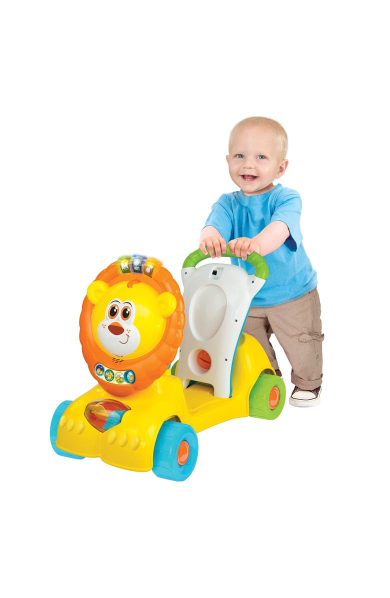 Winfun 3 In 1 Grow With Me Lion Scooter, Alternate, color, Multicolored