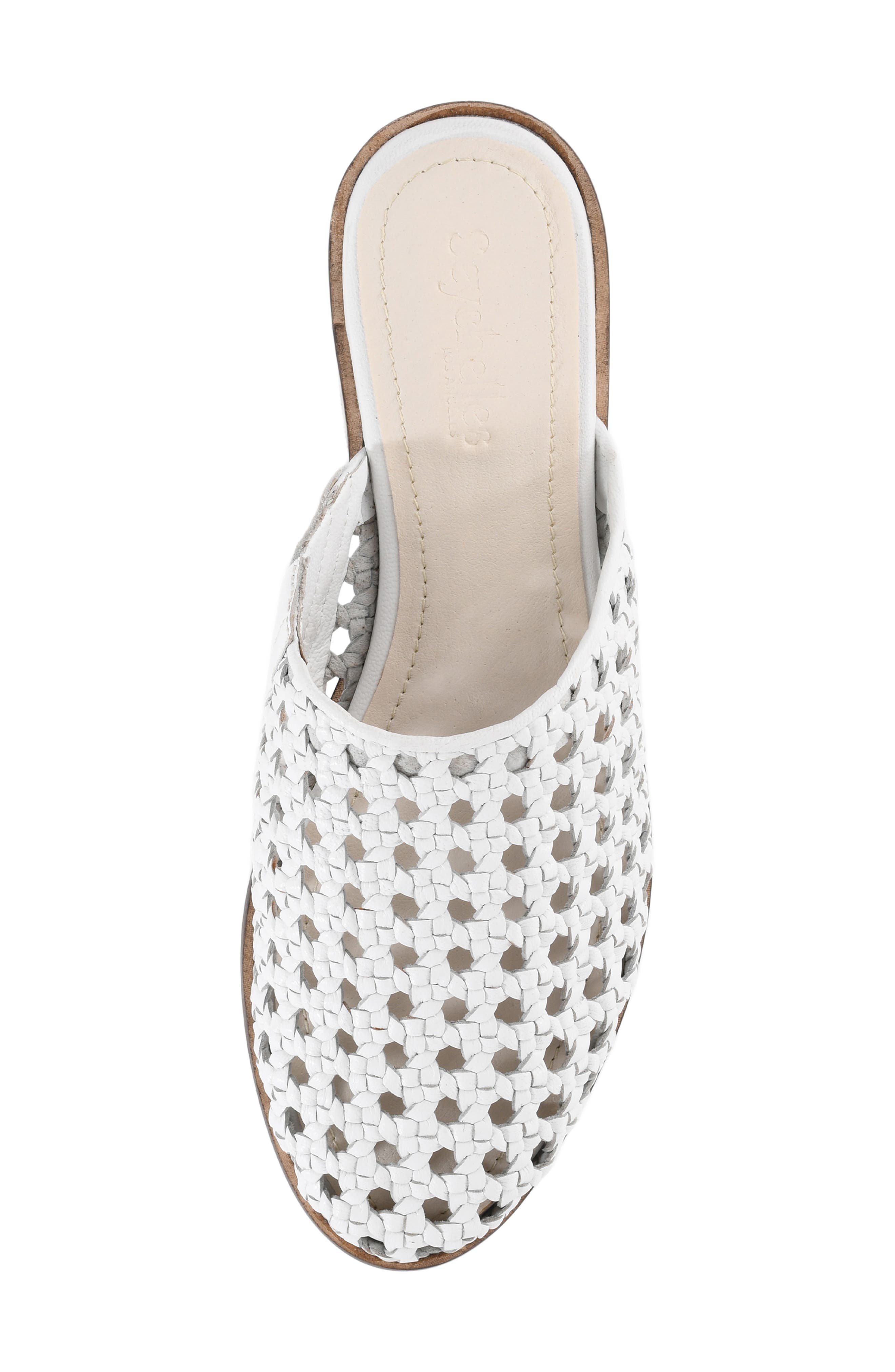 Seychelles Meet Me Halfway Mule, Alternate, color, White
