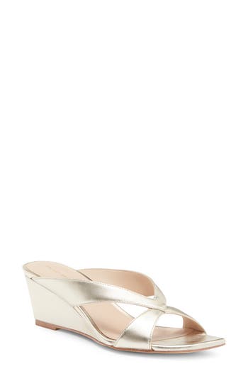 STUART WEITZMAN STUART WEITZMAN MIAMI WEDGE SLIDE SANDAL 