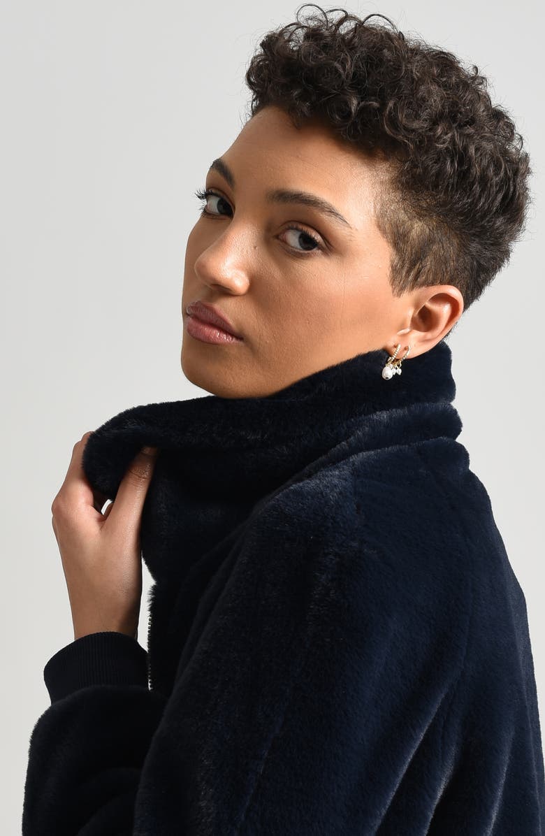 Molly Bracken Faux Fur Jacket, Alternate, color, 