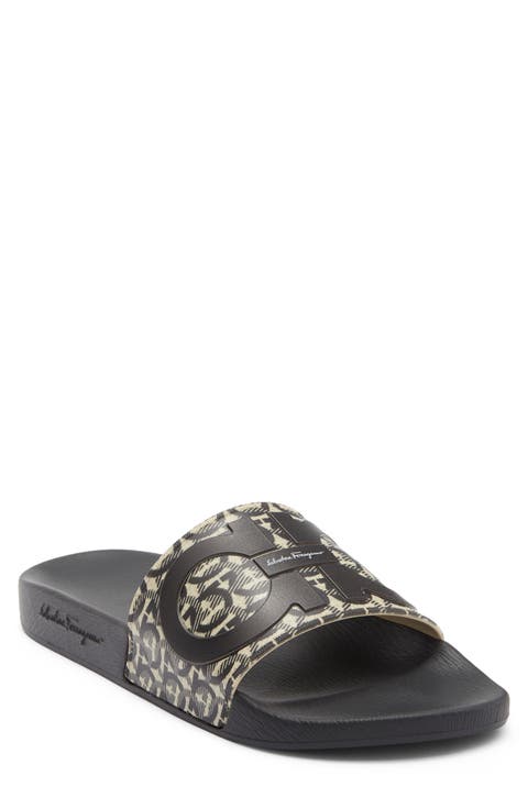 Salvatore Ferragamo Groove 6 Slide Sandal