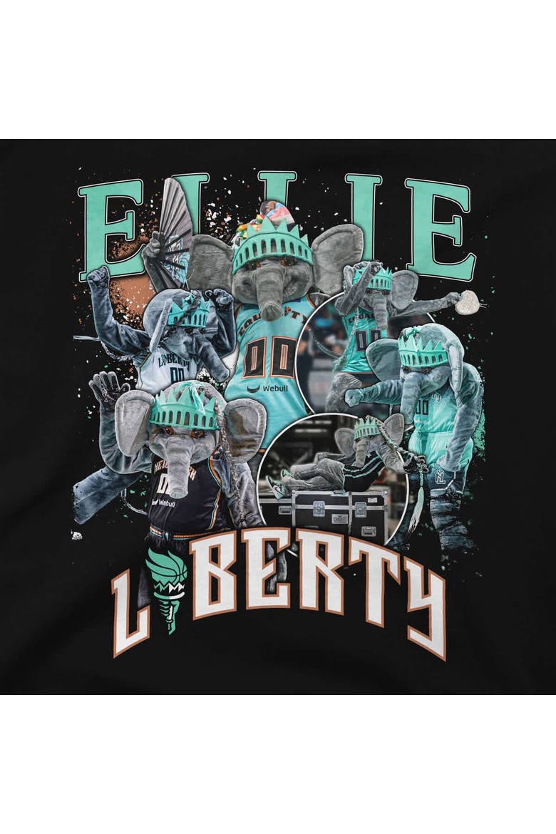 Youth Stadium Essentials Black New York Liberty Ellie Crossroads T-Shirt, Alternate, color, Black