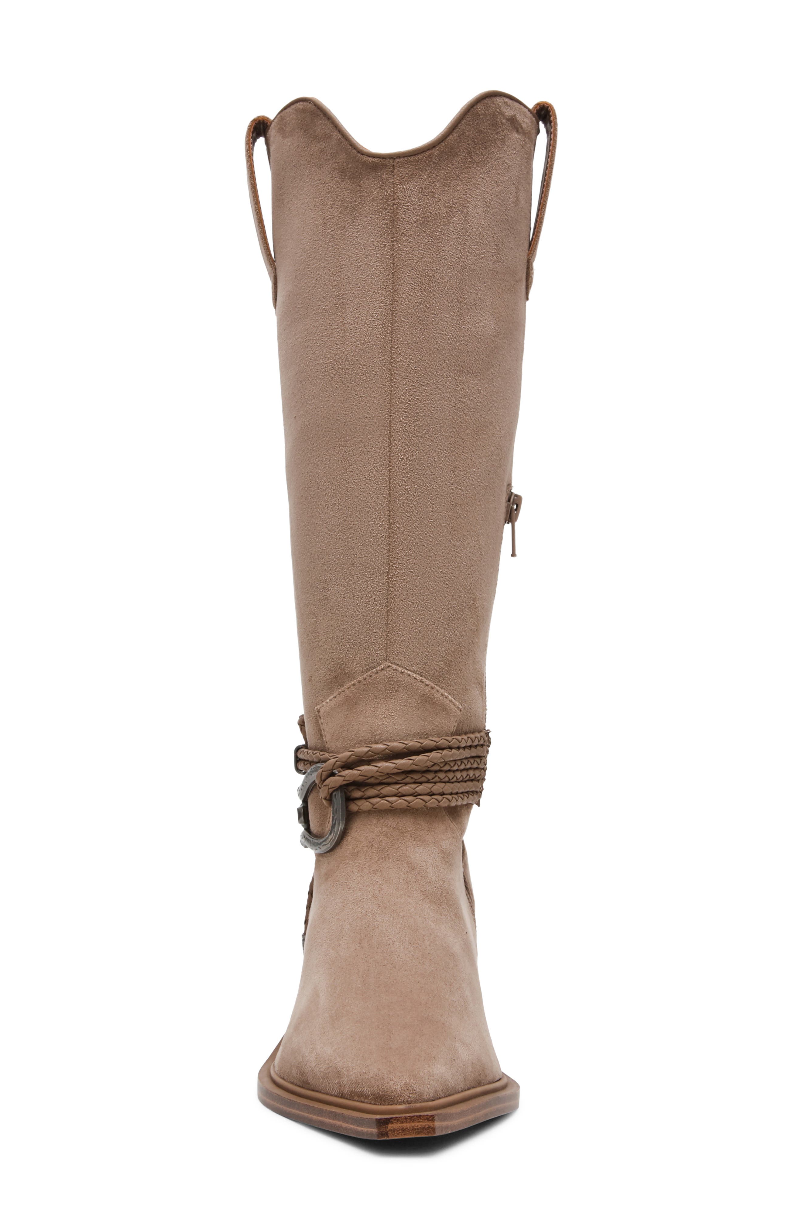 Gennie Knee High Boot, Alternate, color, STONE
