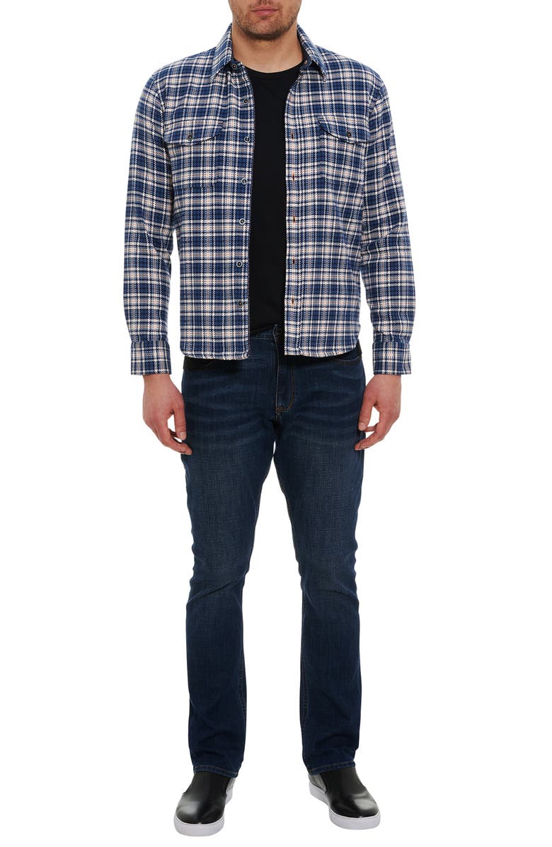 Robert Graham Godas Glen Plaid Cotton Button-Up Shirt, Alternate, color, 