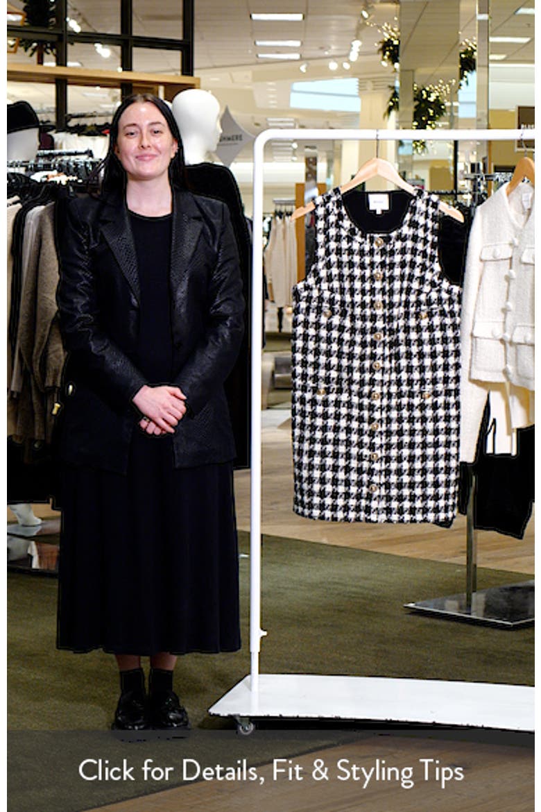 Tropez Tweed Shift Dress video