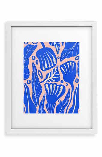 'Abstract Floral' by Viviana Gonzalez Framed Wall Art