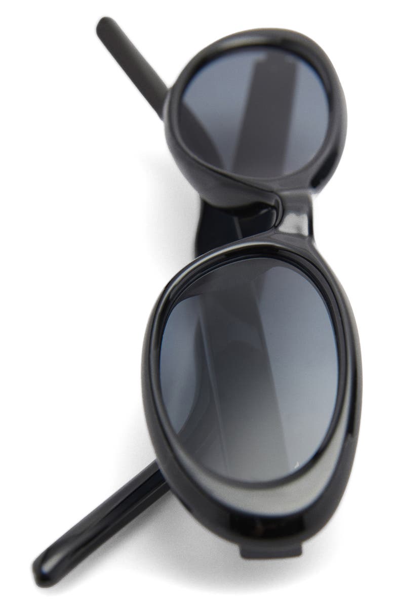 MANGO Oval Sunglasses, Alternate, color,