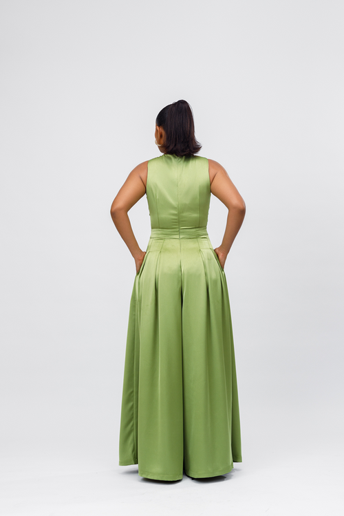 Forever Amelia Knot Wide Leg Jumpsuit