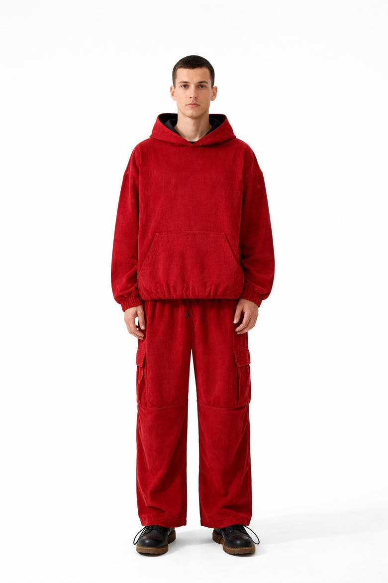 Pure Cotton Your *Itch Cargo Pant, Alternate, color, Red
