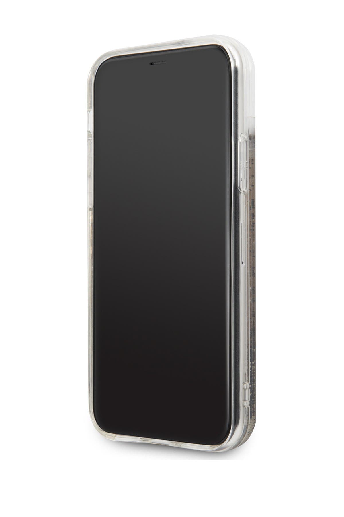 KARL LAGERFELD PARIS Karl Glitter Word iPhone 11 Case | Nordstromrack