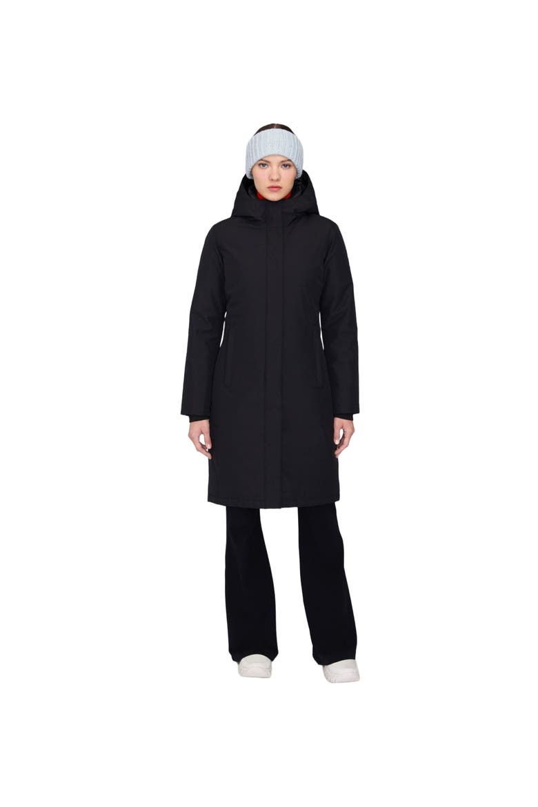 FERMONT | Hooded Down Winter Jacket, Main, color, Black