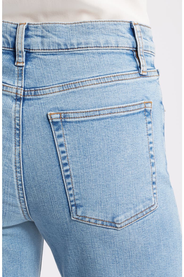 The Mellow Ankle Straight Leg Jeans, Alternate, color, RIPPLE