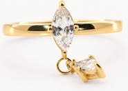Meideya Marquise Charm Ring