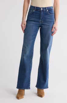 7 For All Mankind Alexa High Waist Wide Leg Jeans