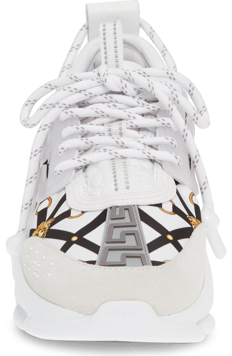 Versace Chain Reaction Sneaker, Alternate, color,