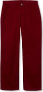 Lands' End Girls Woven Pull On Utility Cargo Pants