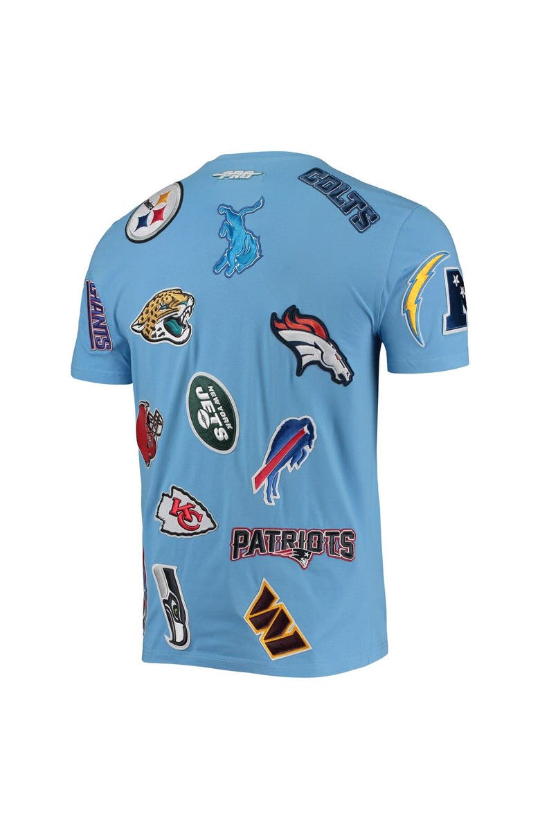 PRO STANDARD Men's Pro Standard Blue NFL League Wordmark T-Shirt, Alternate, color, Blue