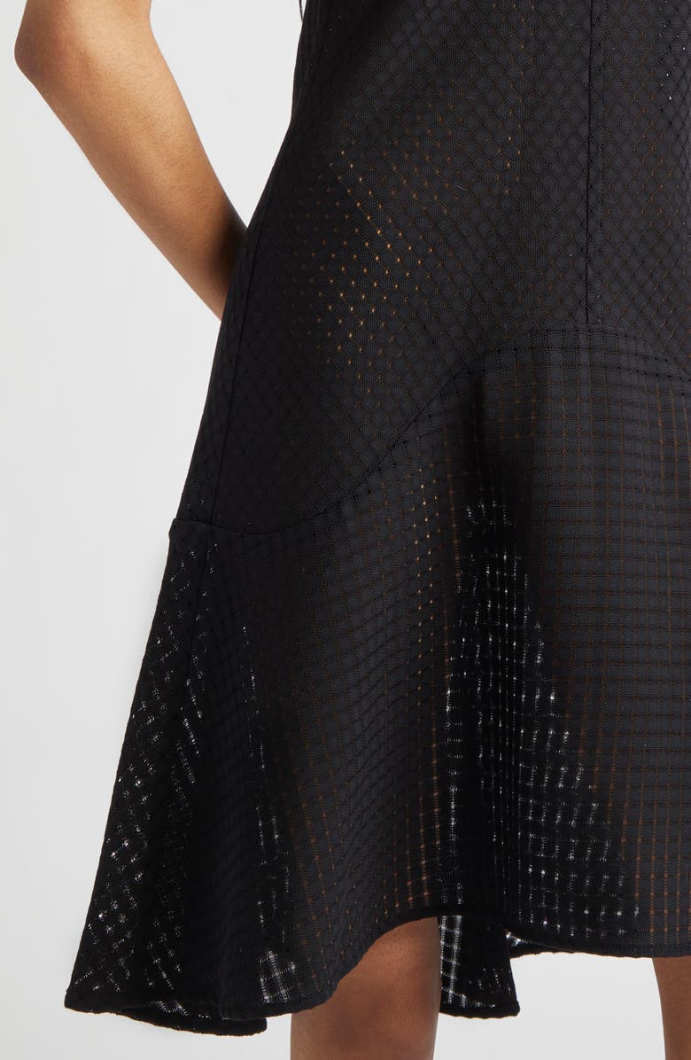 BITE Studios Shield Sleeveless Open Knit Organic Cotton Dress, Alternate, color, 