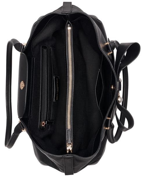 Karl Lagerfeld Paris Gisele Tote In Black