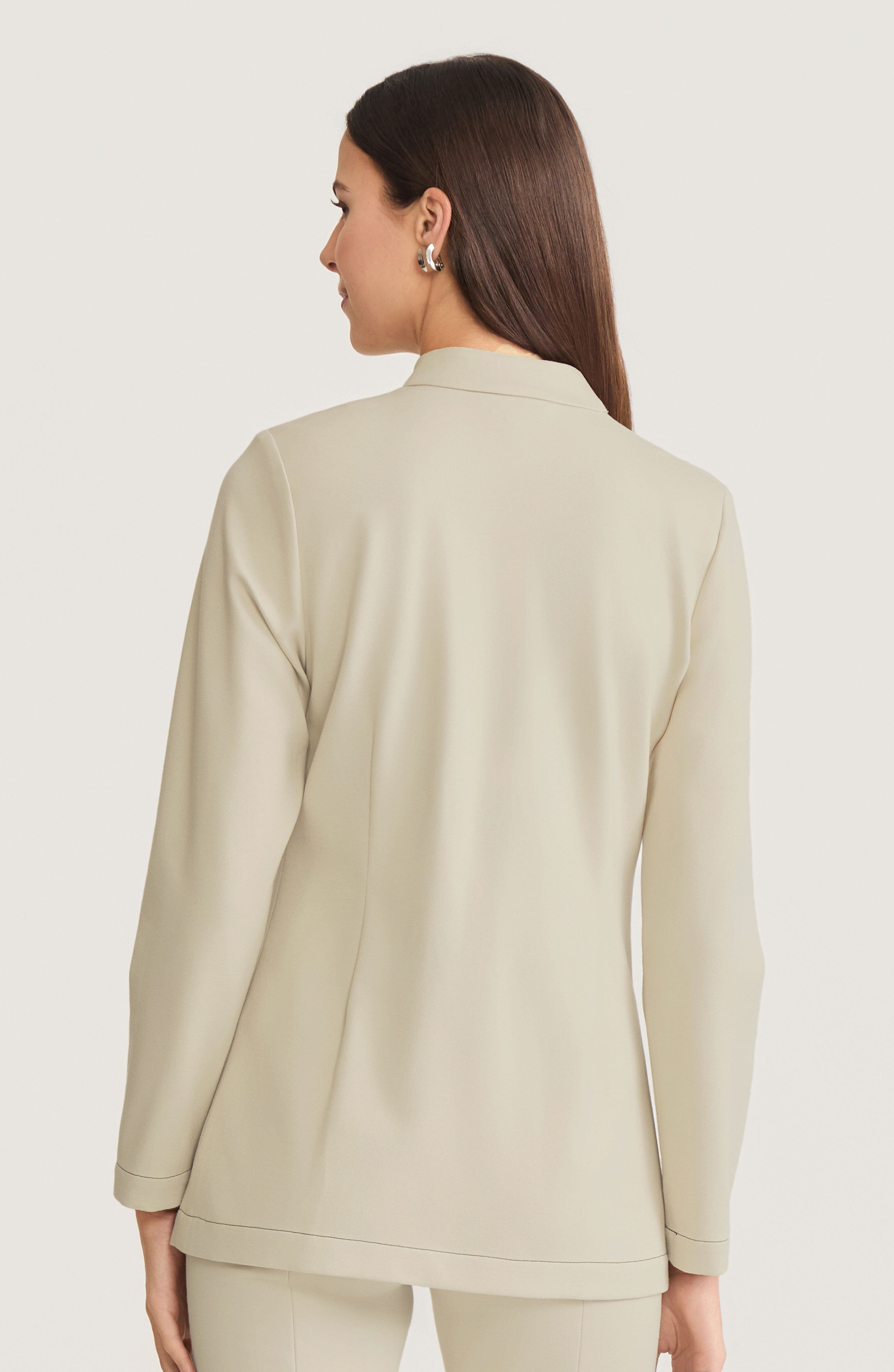 Tailored LuxeStretch Ponte Single Button Blazer - image 2