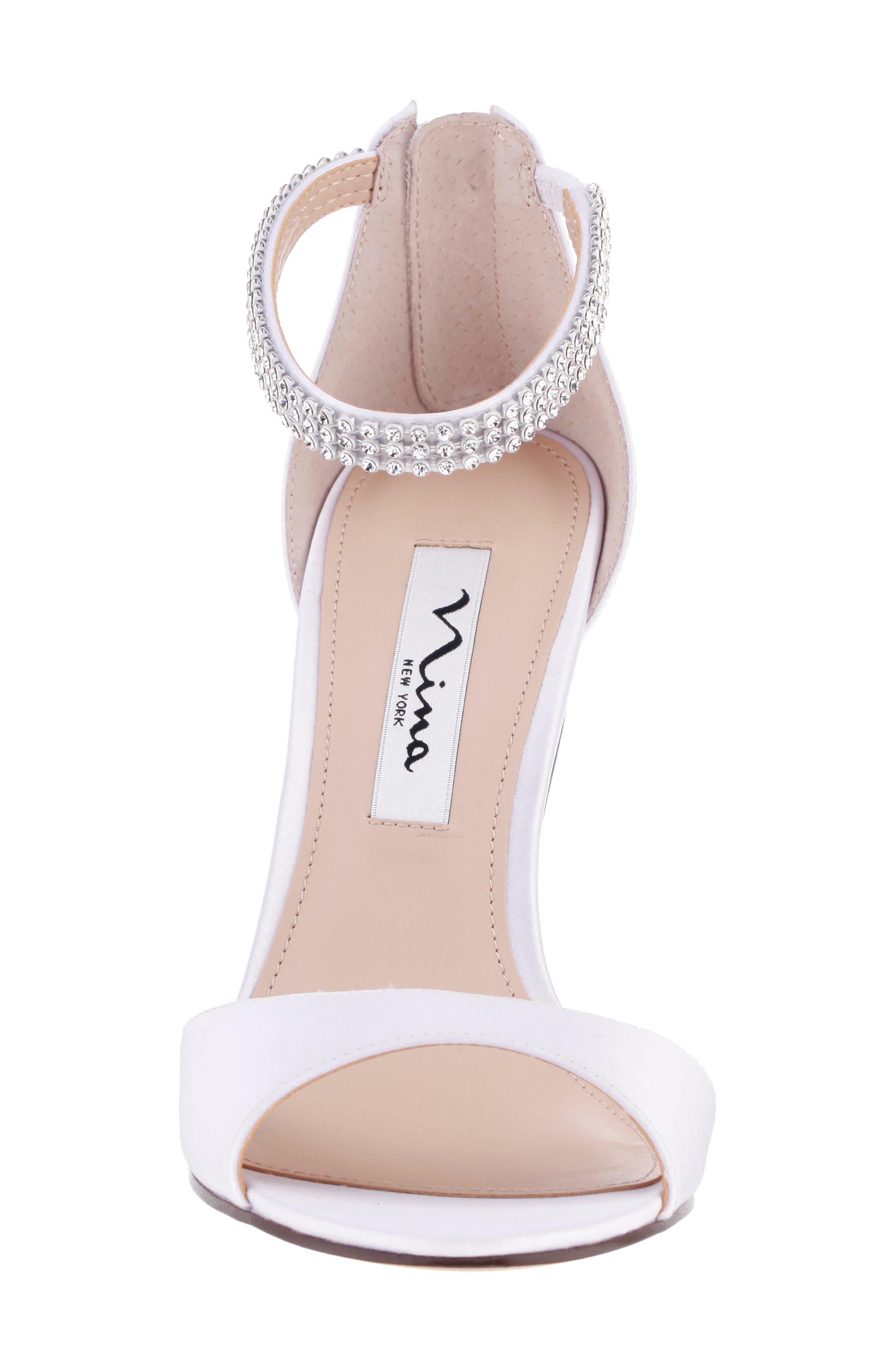 Nina Volanda Ankle Strap Sandal, Alternate, color, 