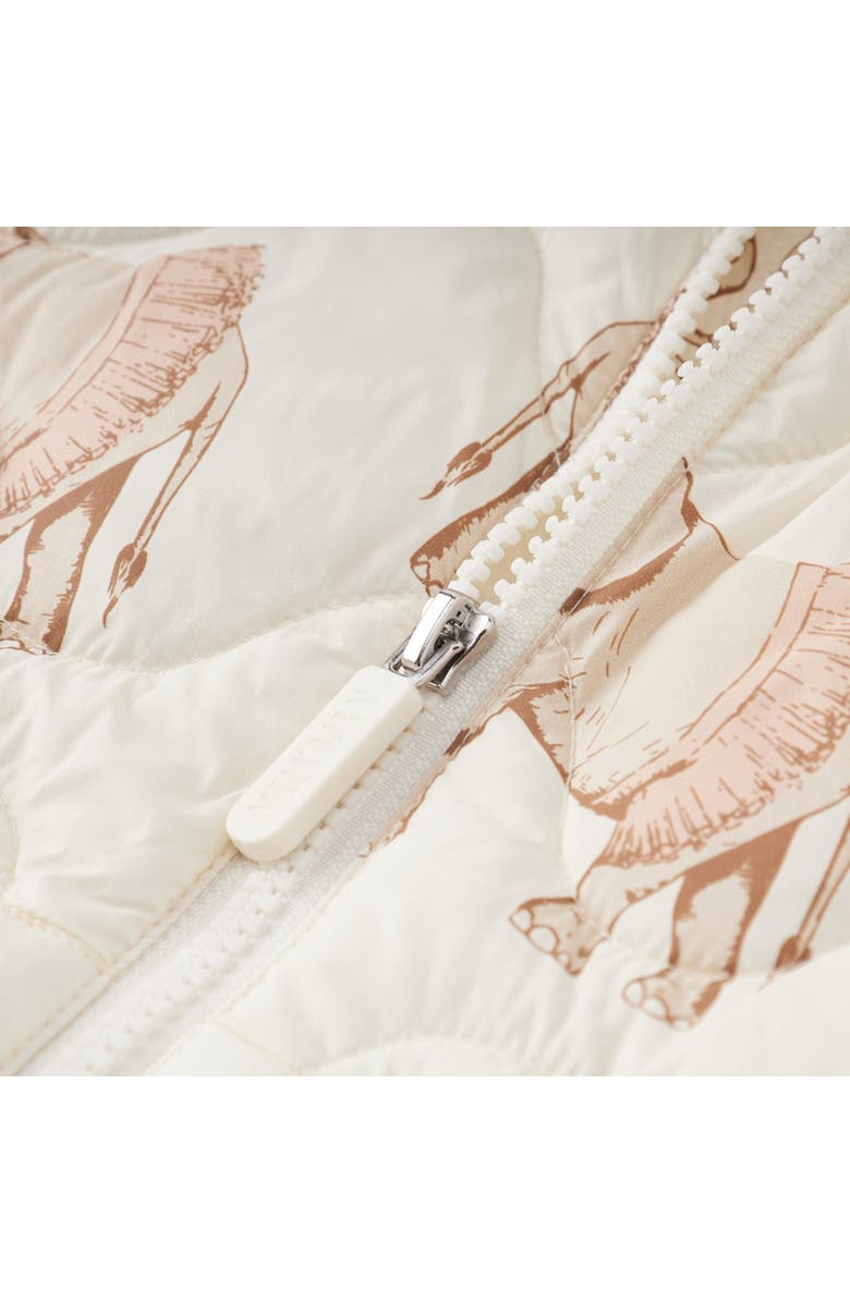 Milkbarn Down Jacket, Alternate, color, Tutu Elephant