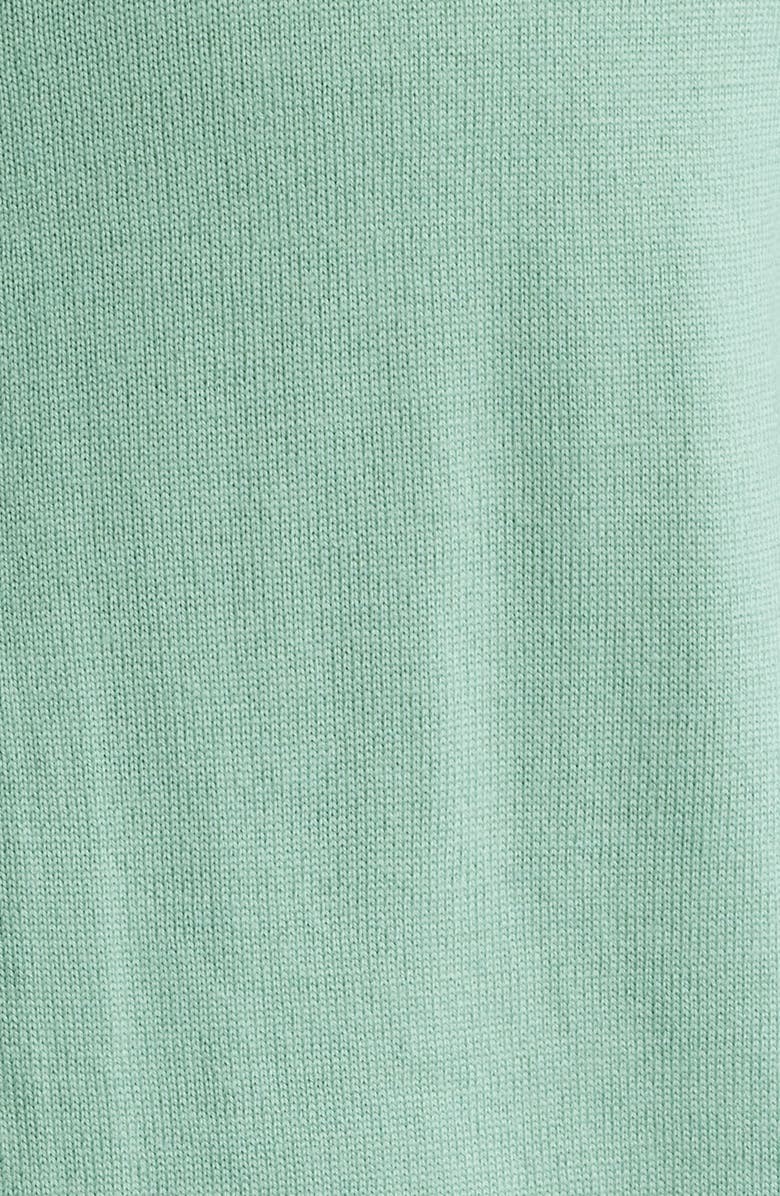 PS Paul Smith Merino Wool Zip Sweater, Alternate, color, Green