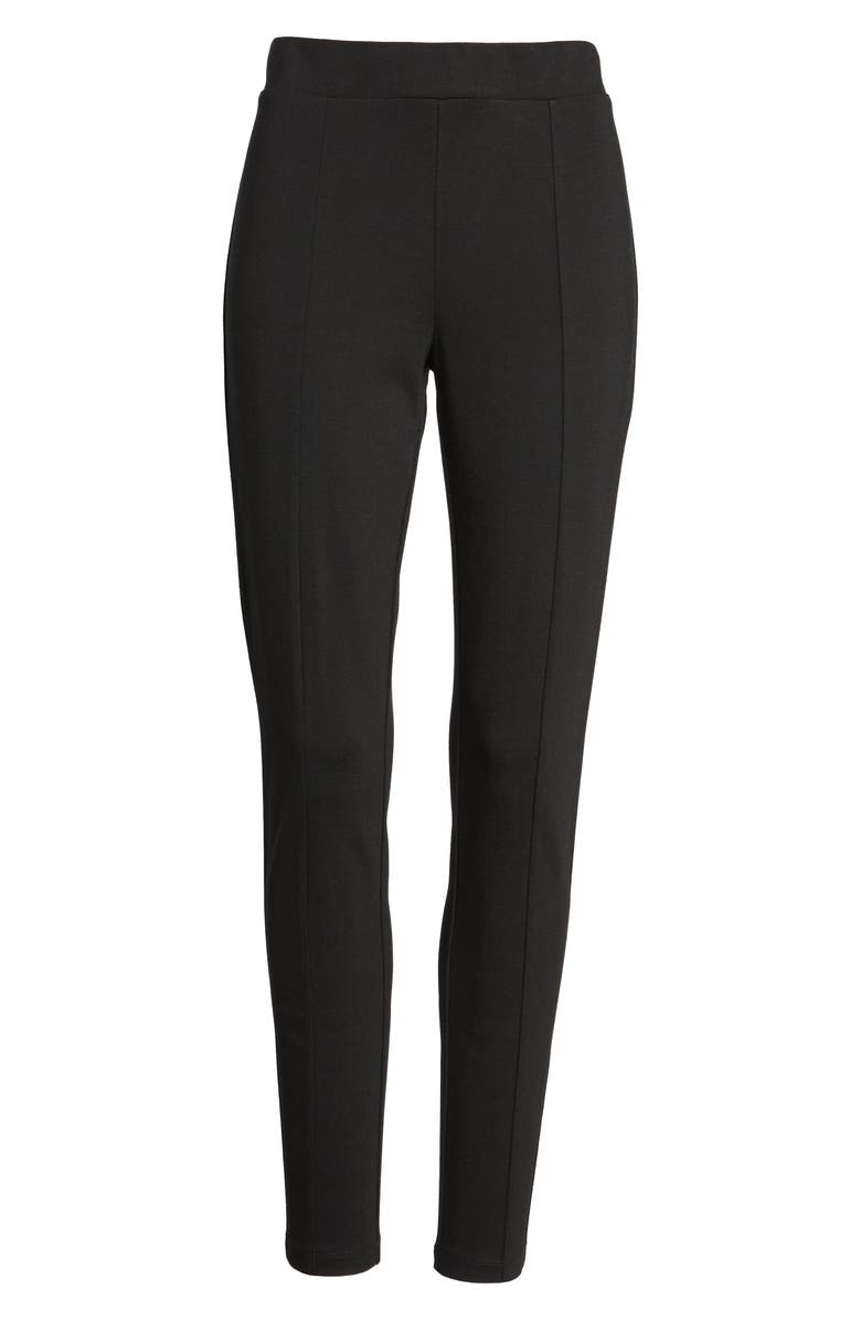 Halogen<sup>®</sup> Seamed Ponte Knit Leggings, Alternate, color, 