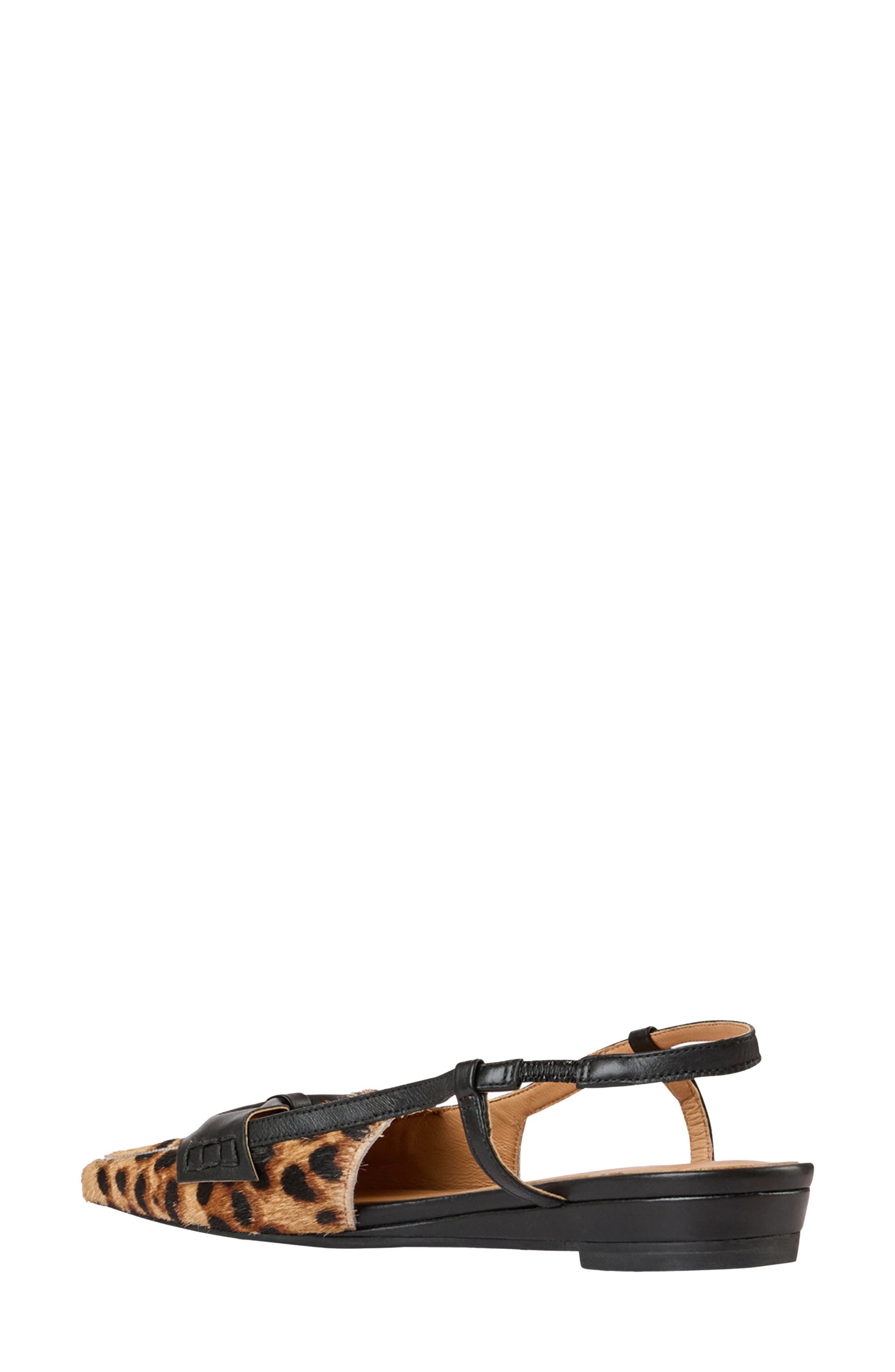Blake Slingback Wedge, Alternate, color, LEOPARD