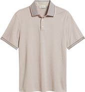 Bugatchi Diamond Piqué Cotton Polo