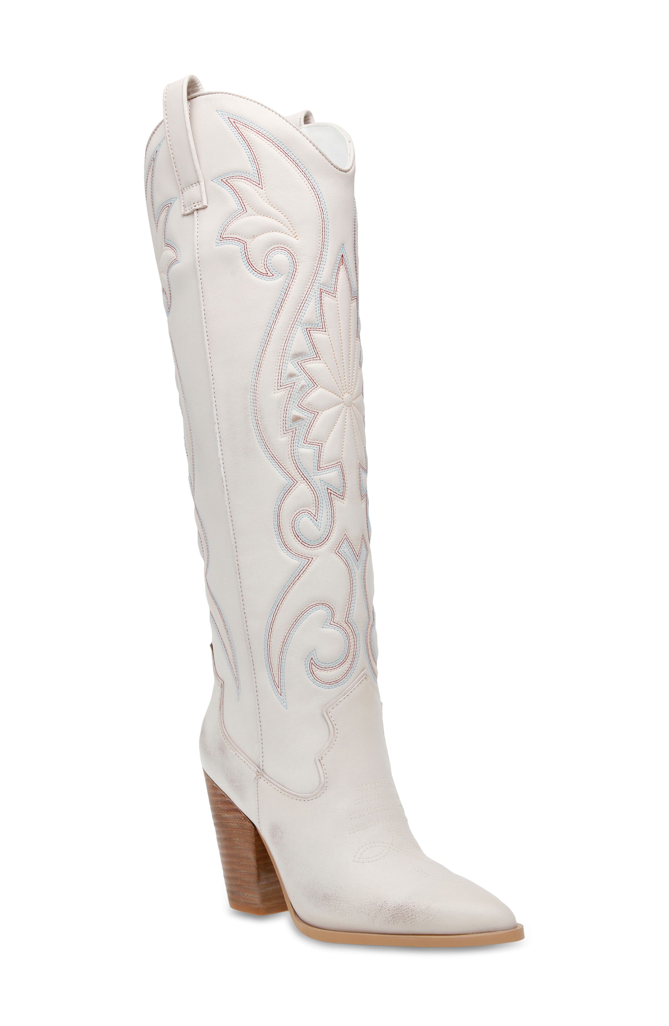 Steve Madden Lashes Western Boot, Main, color, 