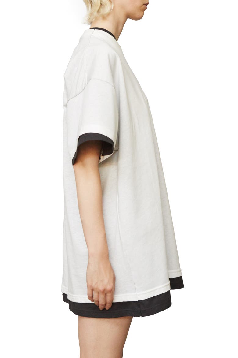 x Hanes Oversized Double Tee, Alternate, color, SECURITE