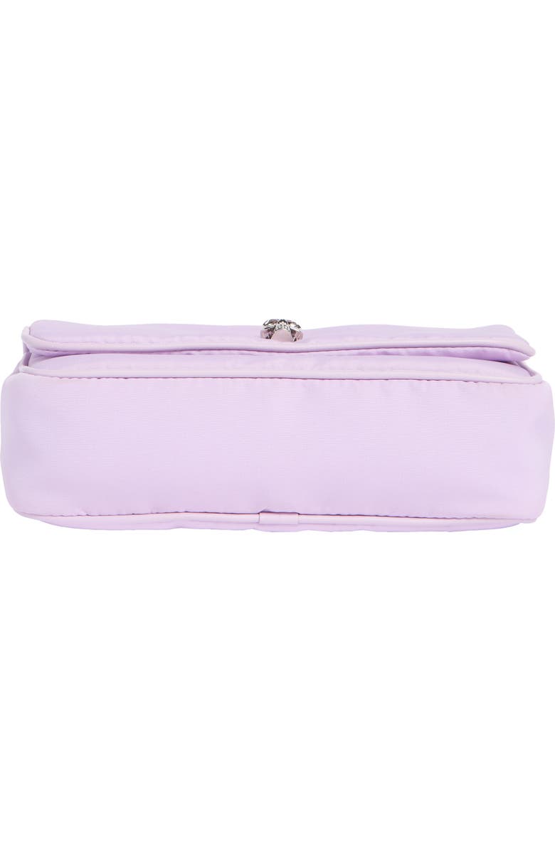 McQueen Mini Skull Shoulder Bag, Alternate, color, Lavender