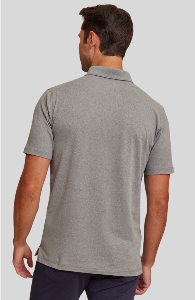 Rye 51 The Voyager Short Sleeve Polo, Alternate, color, Light Grey Heather