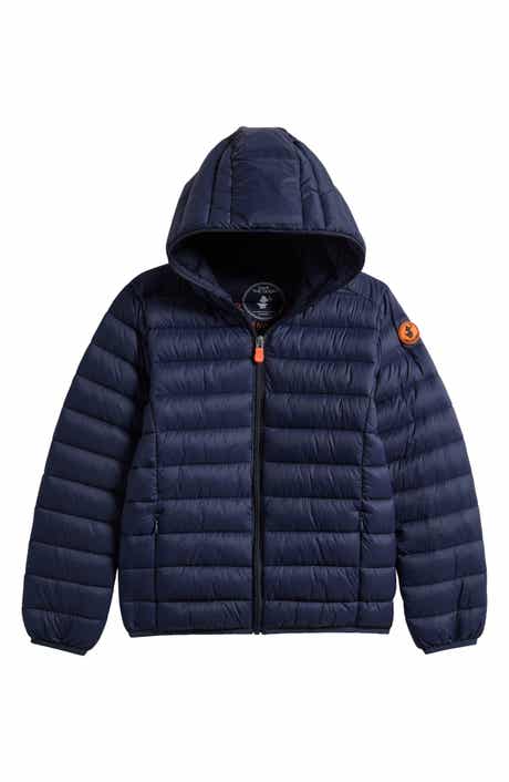 Save The Duck Kids' Dony Short Hooded Puffer Jacket