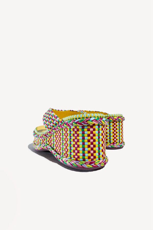 Amambaih Ramona Wedge Sandals, Alternate, color, Caribe