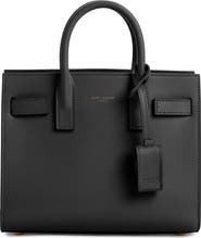Saint Laurent Nano Sac de Jour Leather Tote