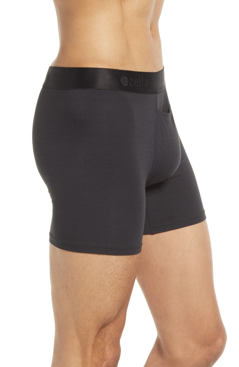 Zella 3-Pack Comfort Modal Boxer Briefs, Alternate, color, 