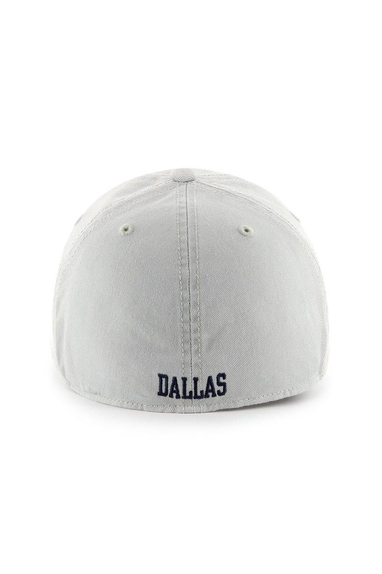 Men's '47 Gray Dallas Cowboys Gridiron Classics Franchise Legacy Fitted Hat, Alternate, color, Gray